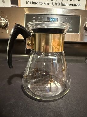 Corningware Vintage Coffee Carafe Atomic Starburst